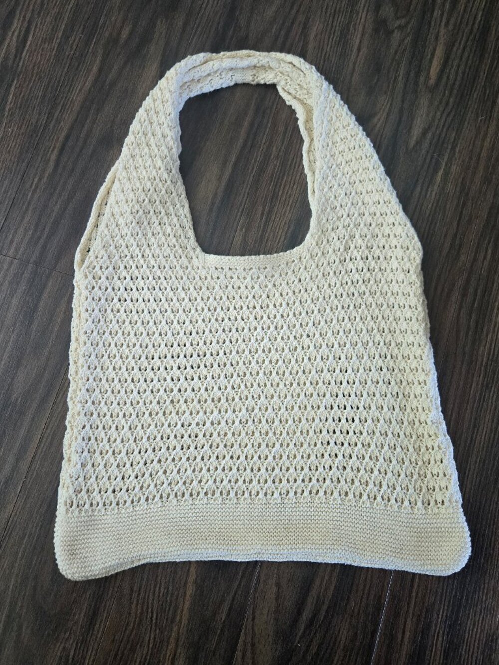 70's Boho/Hippie Style Crochet Knit Hobo Bag NWOT